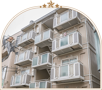 駅が近く、アクセスがしやすい立地にございます